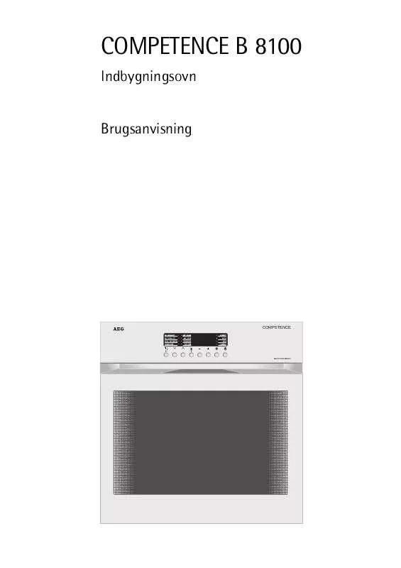 Mode d'emploi AEG-ELECTROLUX B8100-D