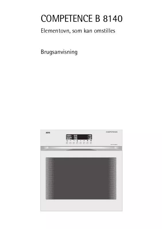 Mode d'emploi AEG-ELECTROLUX B8140-EWSKAND.