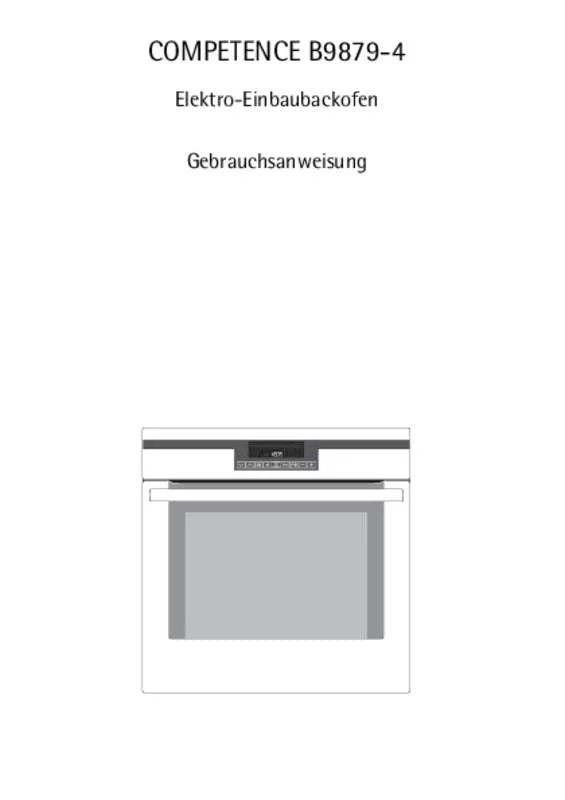 Mode d'emploi AEG-ELECTROLUX B9879-4-MUK