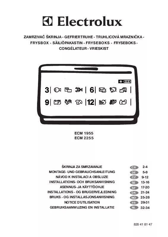 Mode d'emploi AEG-ELECTROLUX BMI190A ECM1955 ELEC