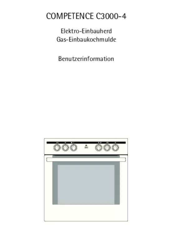 Mode d'emploi AEG-ELECTROLUX C3000-4-M