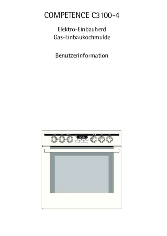 Mode d'emploi AEG-ELECTROLUX C3100-4-M