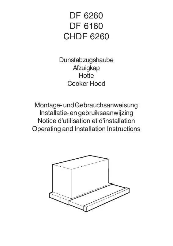 Mode d'emploi AEG-ELECTROLUX CHDF6260ML/GB