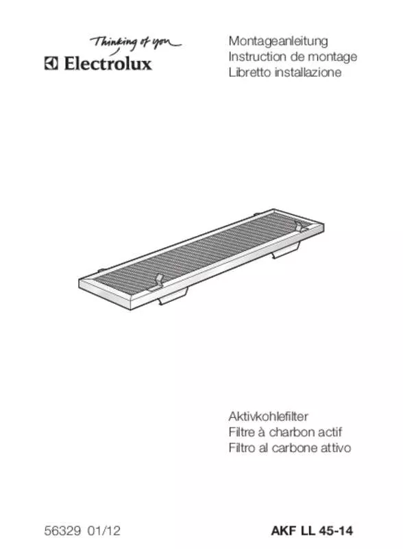 Mode d'emploi AEG-ELECTROLUX DAGL55100B