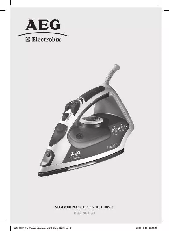 Mode d'emploi AEG-ELECTROLUX DB5110