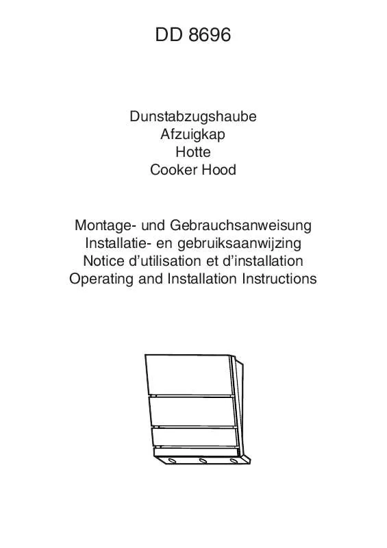 Mode d'emploi AEG-ELECTROLUX DD8696-A