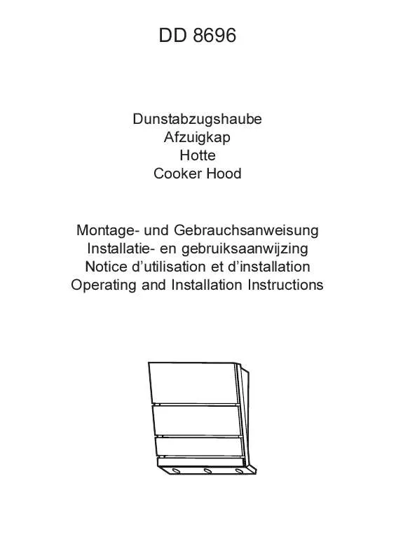 Mode d'emploi AEG-ELECTROLUX DD8696-A9