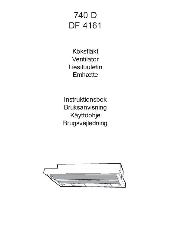 Mode d'emploi AEG-ELECTROLUX DF4161-M/S