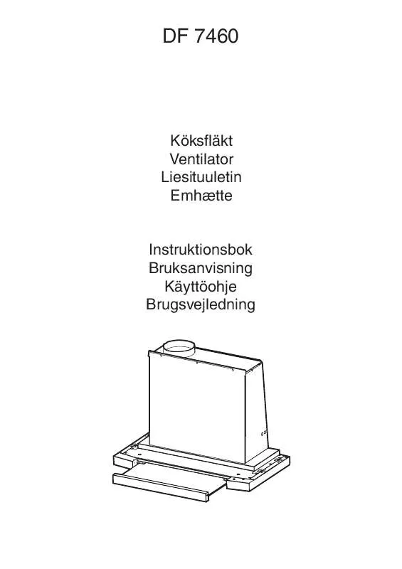 Mode d'emploi AEG-ELECTROLUX DF7460-M