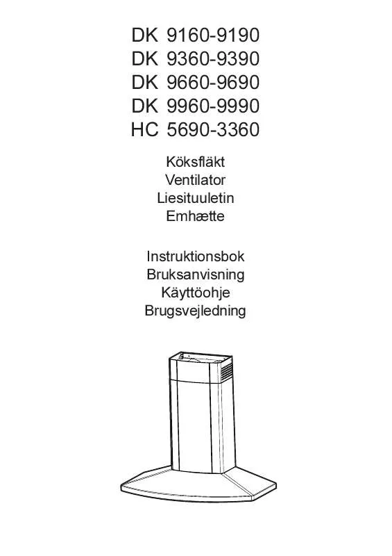 Mode d'emploi AEG-ELECTROLUX DK9160-M