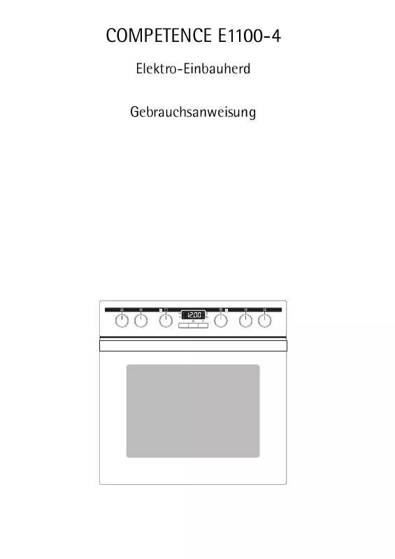 Mode d'emploi AEG-ELECTROLUX E1100-4-M EU R07