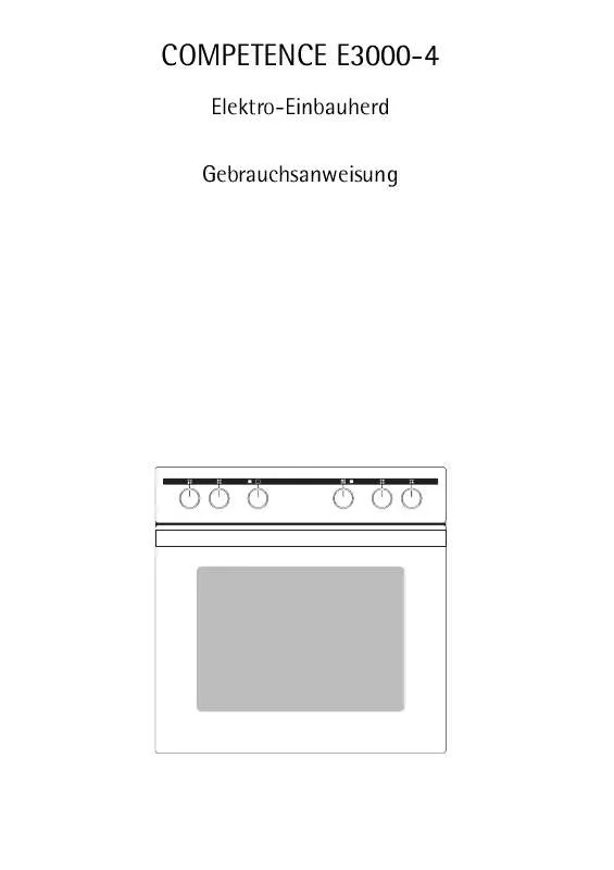 Mode d'emploi AEG-ELECTROLUX E3000-4-B EU R07