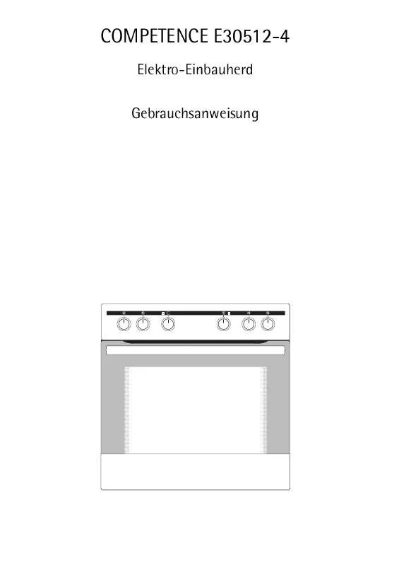 Mode d'emploi AEG-ELECTROLUX E30512-4-D DE R07