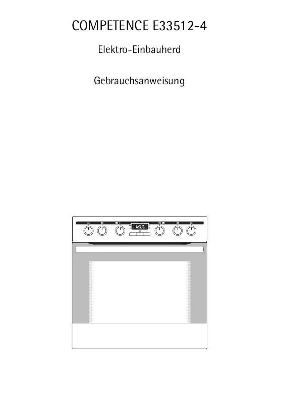 Mode d'emploi AEG-ELECTROLUX E33512-4-D DE R07