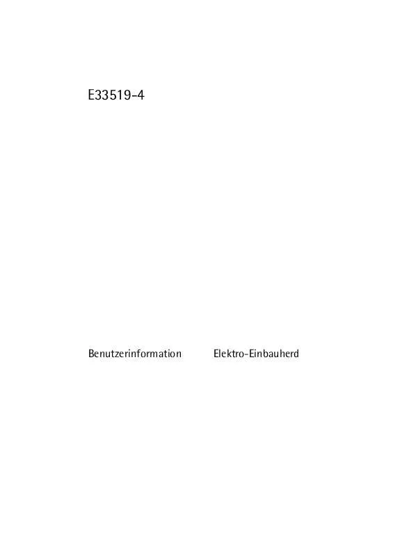 Mode d'emploi AEG-ELECTROLUX E33519-4-D R07