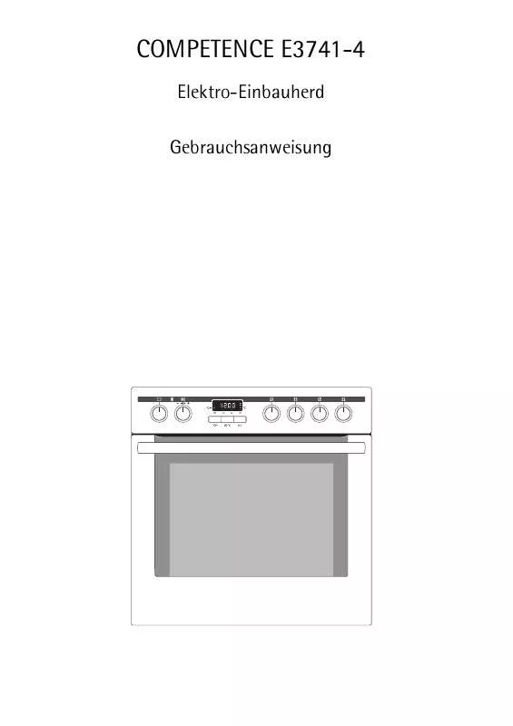 Mode d'emploi AEG-ELECTROLUX E3741-4-M EURO