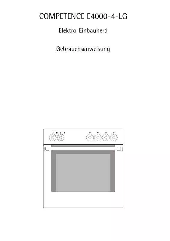 Mode d'emploi AEG-ELECTROLUX E4000-4-LG