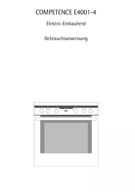 Mode d'emploi AEG-ELECTROLUX E4001-4-A R05