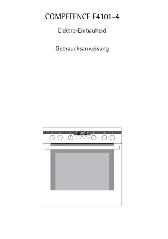 Mode d'emploi AEG-ELECTROLUX E4101-4-MEURO