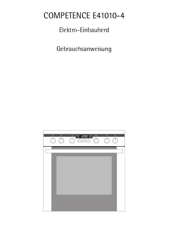 Mode d'emploi AEG-ELECTROLUX E41010-4-M R05