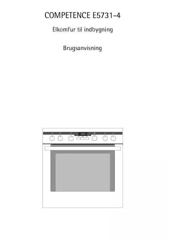 Mode d'emploi AEG-ELECTROLUX E5731-4-B NORDIC