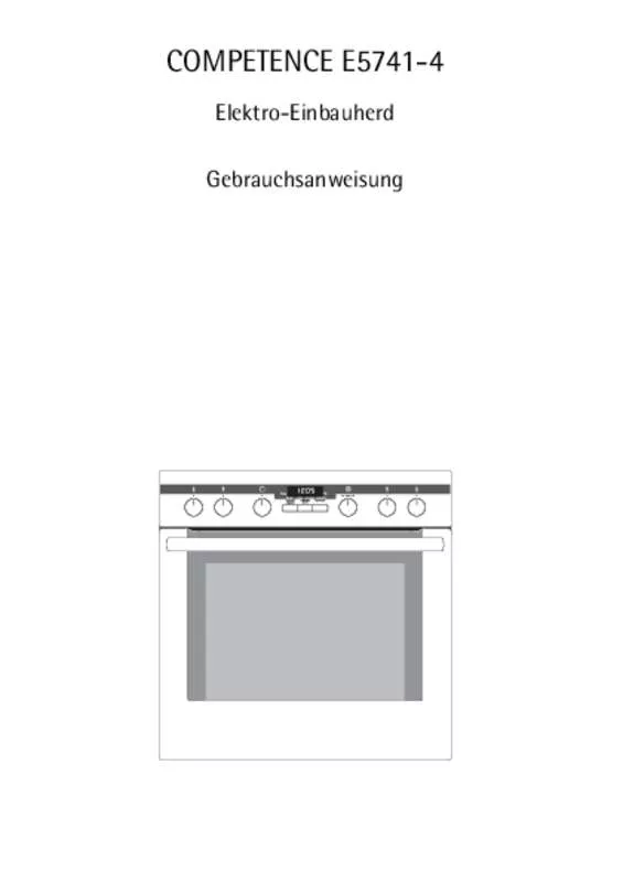 Mode d'emploi AEG-ELECTROLUX E5741-4-A