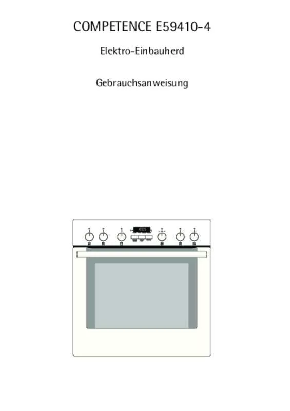 Mode d'emploi AEG-ELECTROLUX E59410-4-M