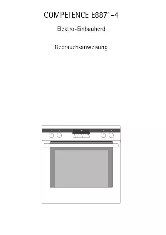 Mode d'emploi AEG-ELECTROLUX E8871-4-M EURO