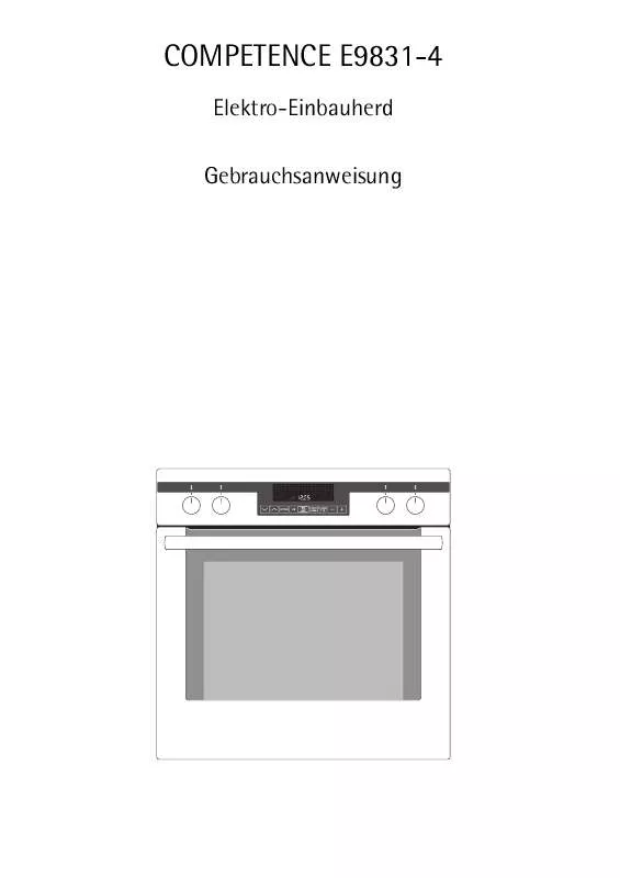 Mode d'emploi AEG-ELECTROLUX E9831-4-M R05