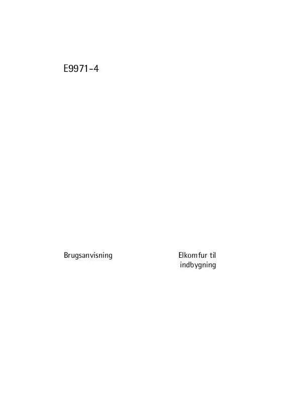 Mode d'emploi AEG-ELECTROLUX E9971-4-M NORDIC R07