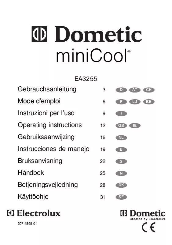 Mode d'emploi AEG-ELECTROLUX EA3255