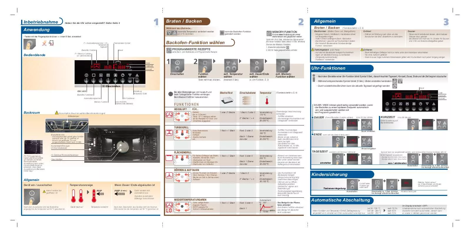 Mode d'emploi AEG-ELECTROLUX EBCGL6 S CN