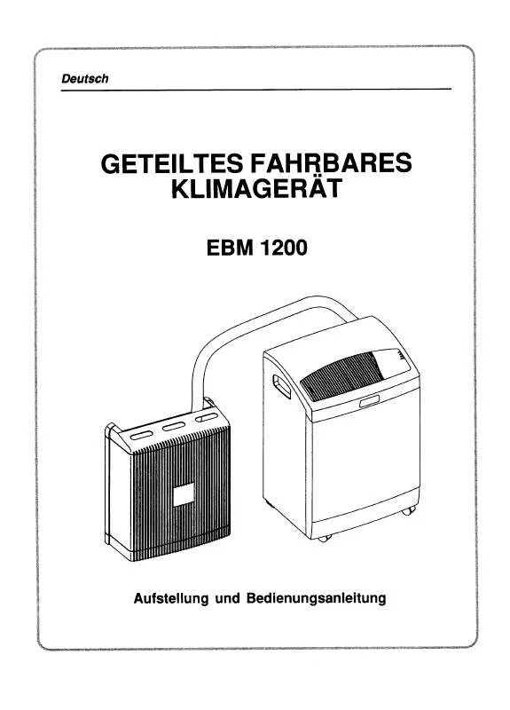 Mode d'emploi AEG-ELECTROLUX EBE1200