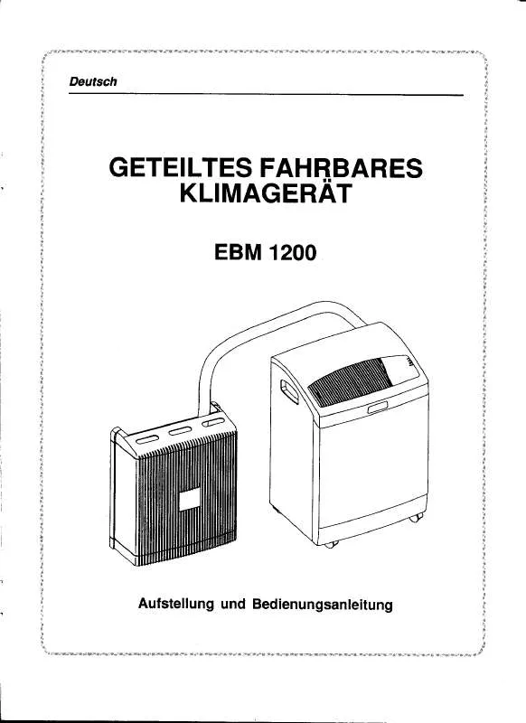 Mode d'emploi AEG-ELECTROLUX EBT1200