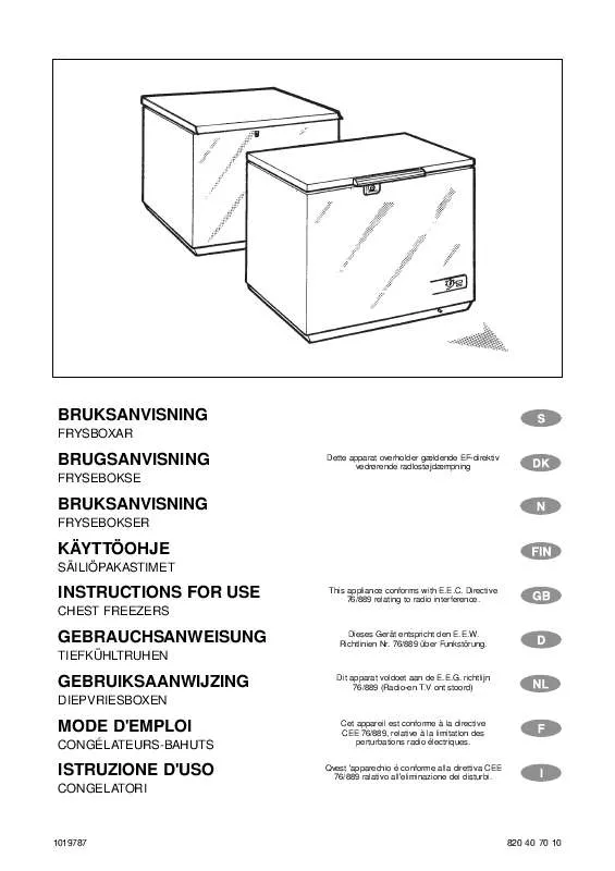 Mode d'emploi AEG-ELECTROLUX EC2220S