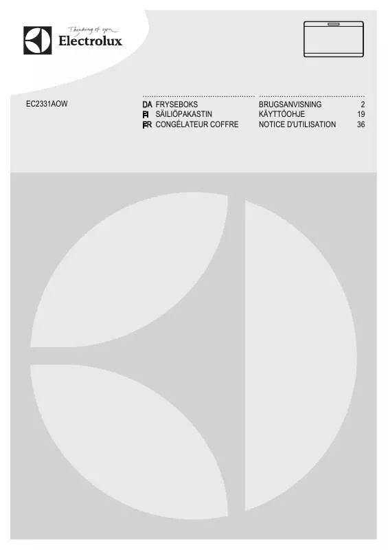 Mode d'emploi AEG-ELECTROLUX EC2331AOW