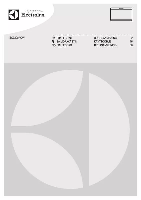 Mode d'emploi AEG-ELECTROLUX EC3200AOW