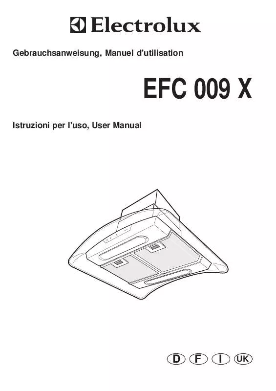 Mode d'emploi AEG-ELECTROLUX EFC009X-CH