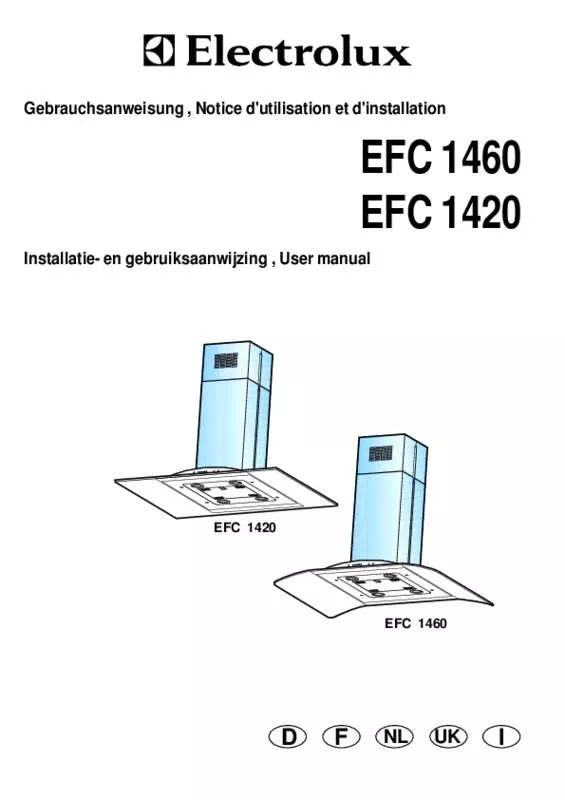 Mode d'emploi AEG-ELECTROLUX EFC1420X/CH