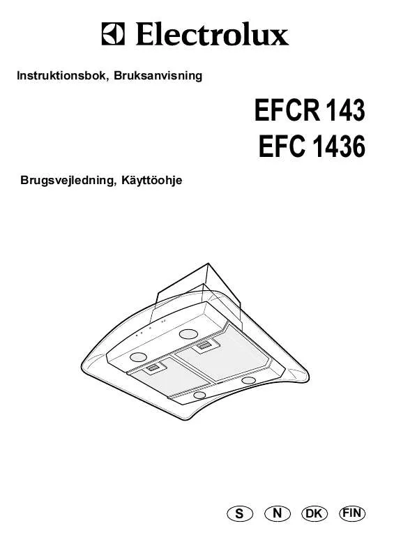 Mode d'emploi AEG-ELECTROLUX EFC1436X/S