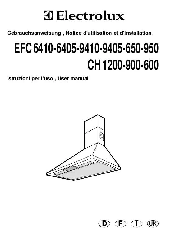 Mode d'emploi AEG-ELECTROLUX EFC640R