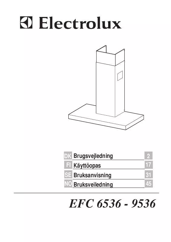 Mode d'emploi AEG-ELECTROLUX EFC6536U/S