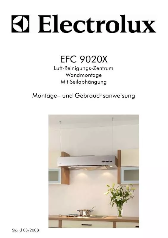 Mode d'emploi AEG-ELECTROLUX EFC9020-1X