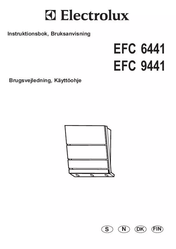 Mode d'emploi AEG-ELECTROLUX EFC9441X