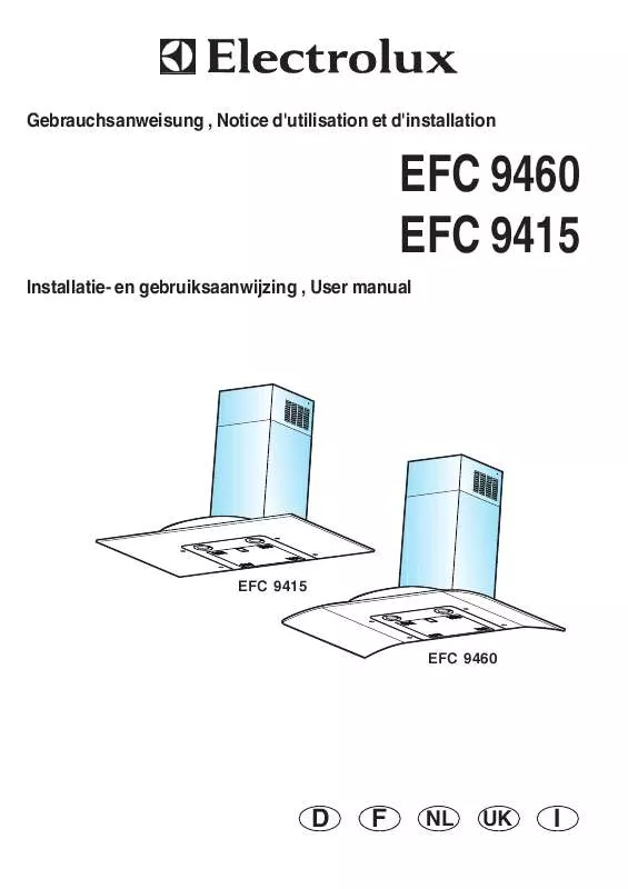 Mode d'emploi AEG-ELECTROLUX EFC9460X/A