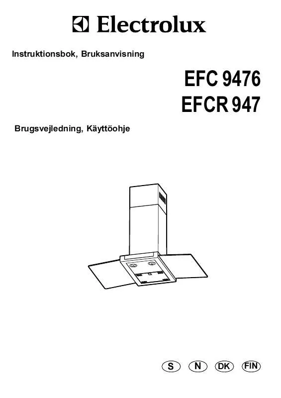 Mode d'emploi AEG-ELECTROLUX EFC9476X/S