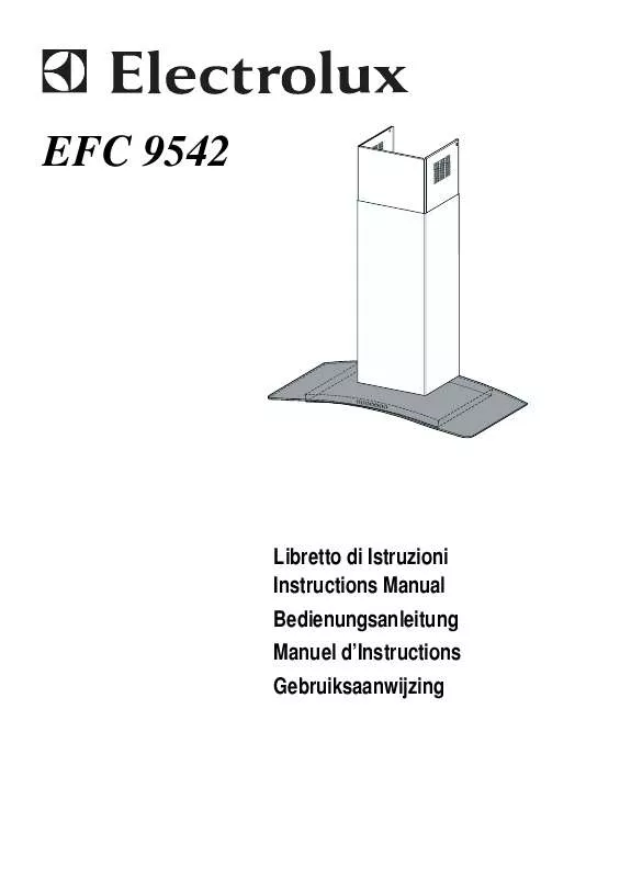 Mode d'emploi AEG-ELECTROLUX EFC9542X