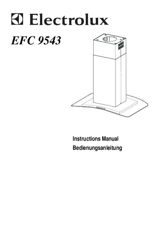 Mode d'emploi AEG-ELECTROLUX EFC9543U