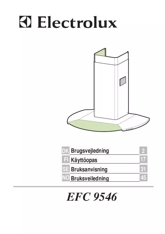 Mode d'emploi AEG-ELECTROLUX EFC9546X/S