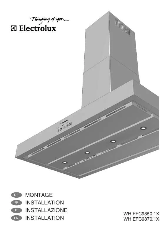 Mode d'emploi AEG-ELECTROLUX EFC9870-1X